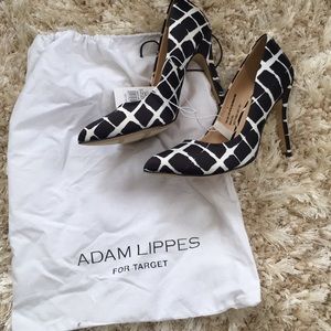 Adam Lippes for Target Black and White Pumps NWT